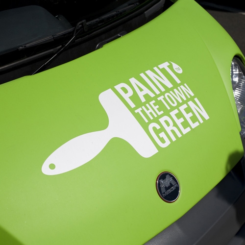 Brand Paint The Town Green Design Week