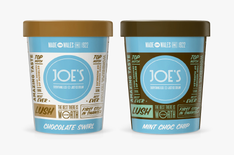 Unreal rebrands Joe’s ice-cream - Design Week
