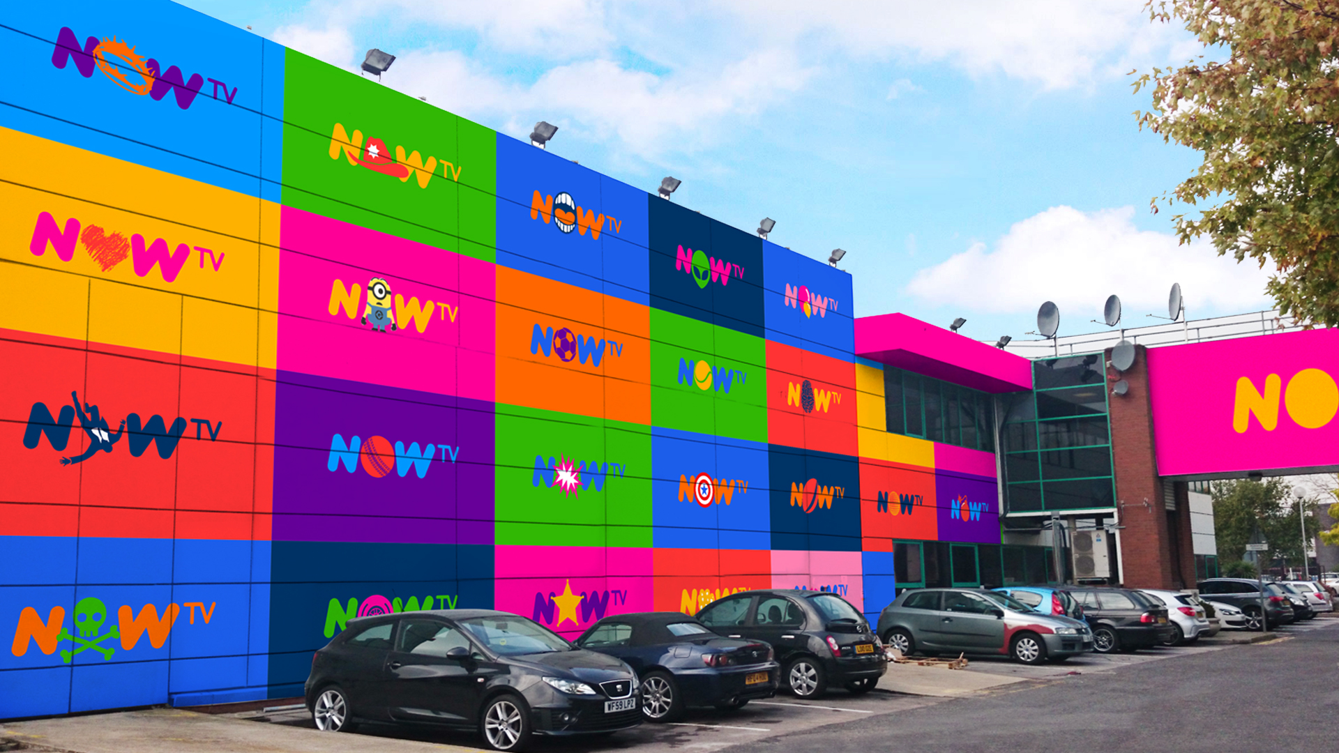 Venturethree creates new identity for NOW TV - Design Week