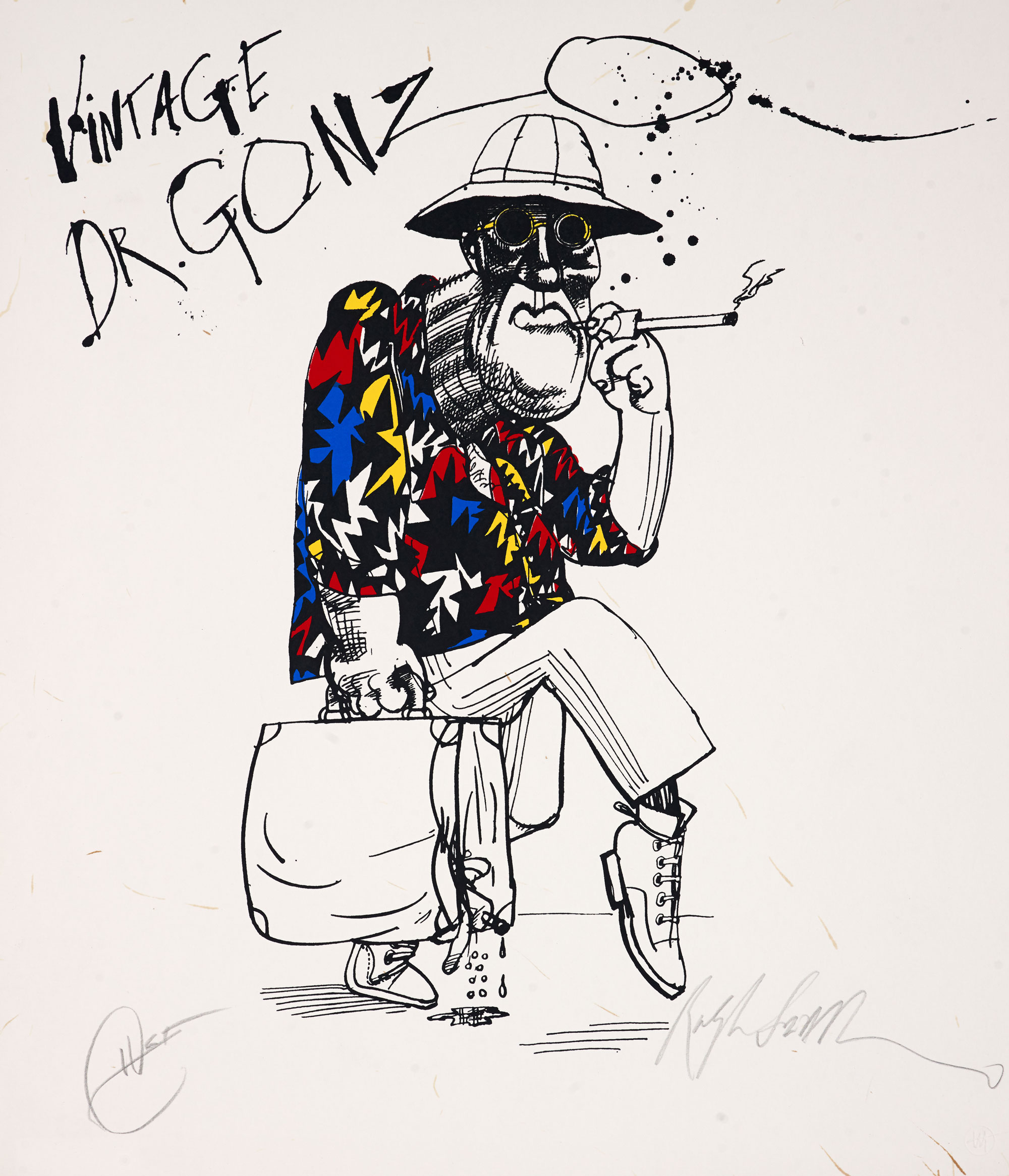 Ralph Steadman Rsquo S Rare And