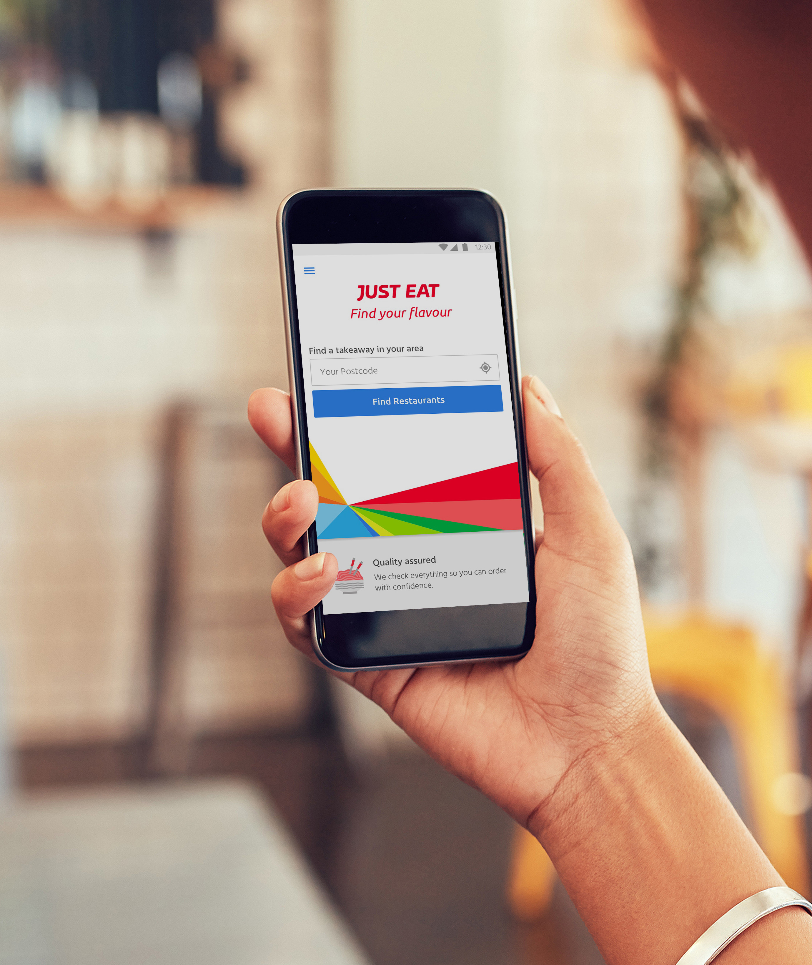 Just Eat reveals colourful rebrand - Design Week