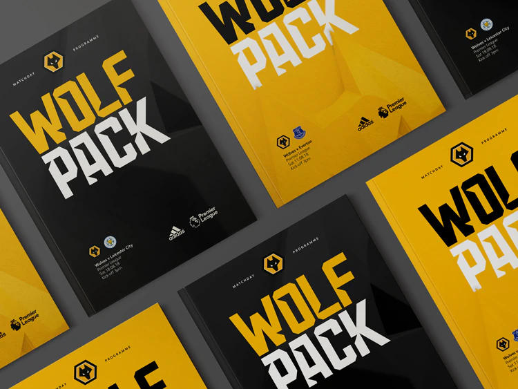 Wolves football club gets rebrand centred on 3D wolf head - Design Week