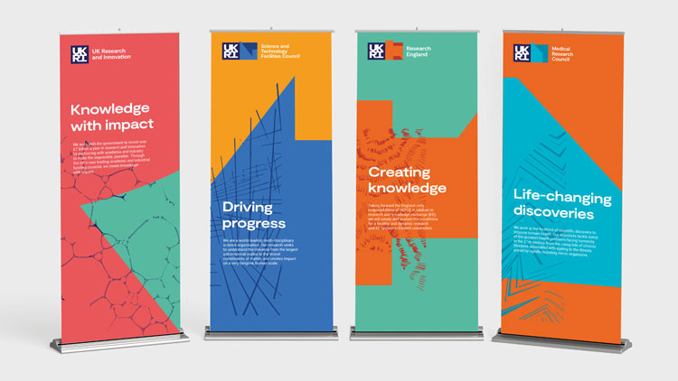 UKRI’s rebrand promotes “knowledge with impact” - Design Week