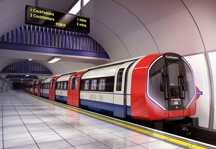 Transport for London reveals new “greenest-ever” Piccadilly line trains ...