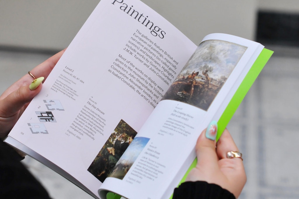 Planning Unit designs the new V&A guidebook - Design Week