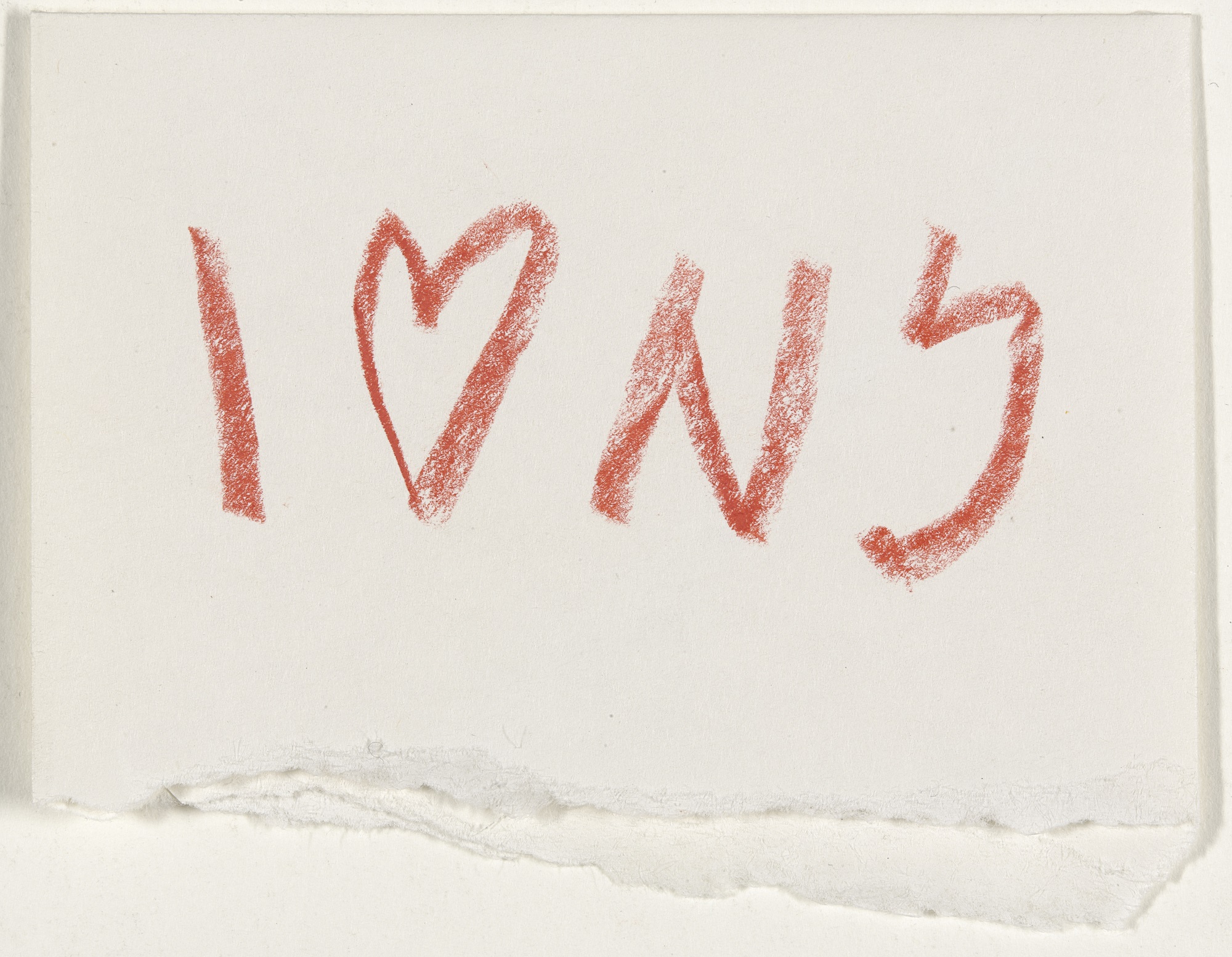 Milton Glaser’s I ♥ NY sketch among design icons in MoMA show