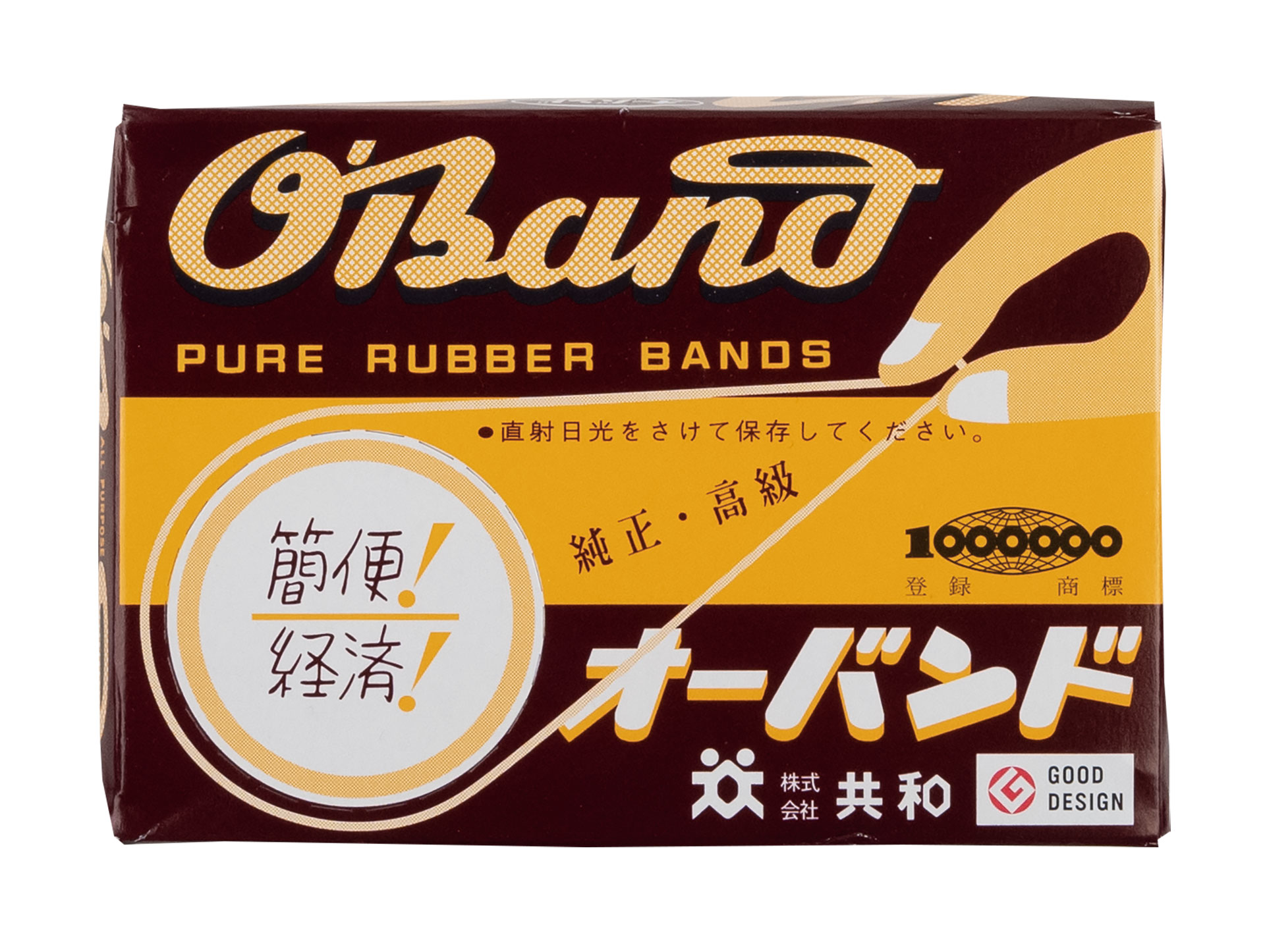 The O'Band rubber band box